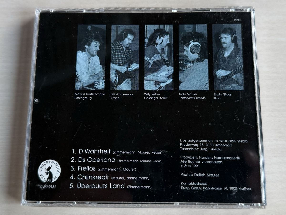 CD: Harder's Hardermannli jetz wo ds seisch CD – Usato da Oberried Brienz venduto da Chyara 1