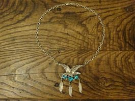 Vintage Hopi Navajo Halskette Indianer