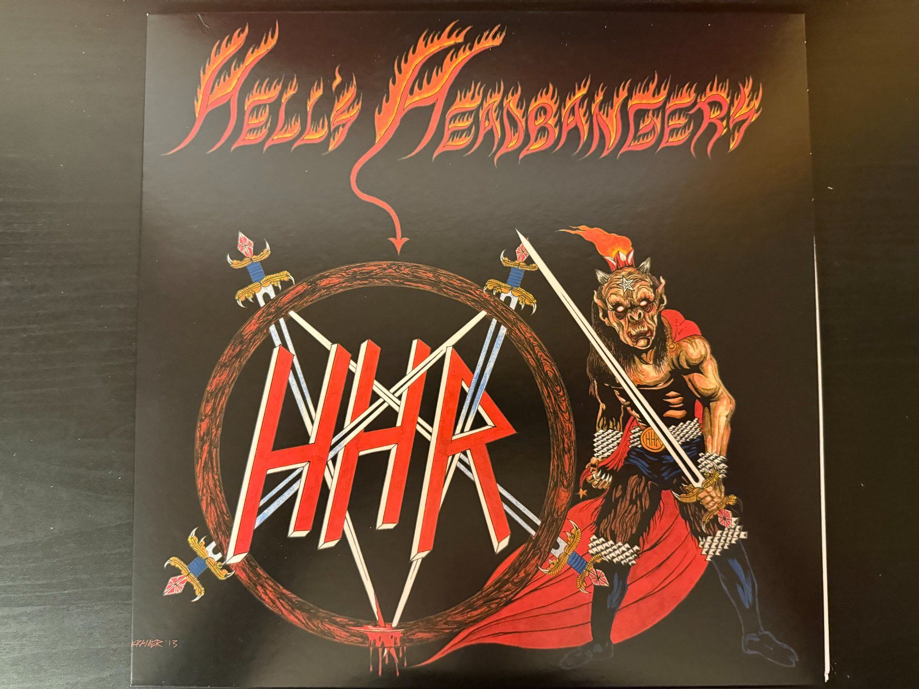 Vinyles: Various – Hells Headbangers Compilation Vol 6 [2LP US 2013] – D'occasion à Tamins par Dark-Skull-Vinyl