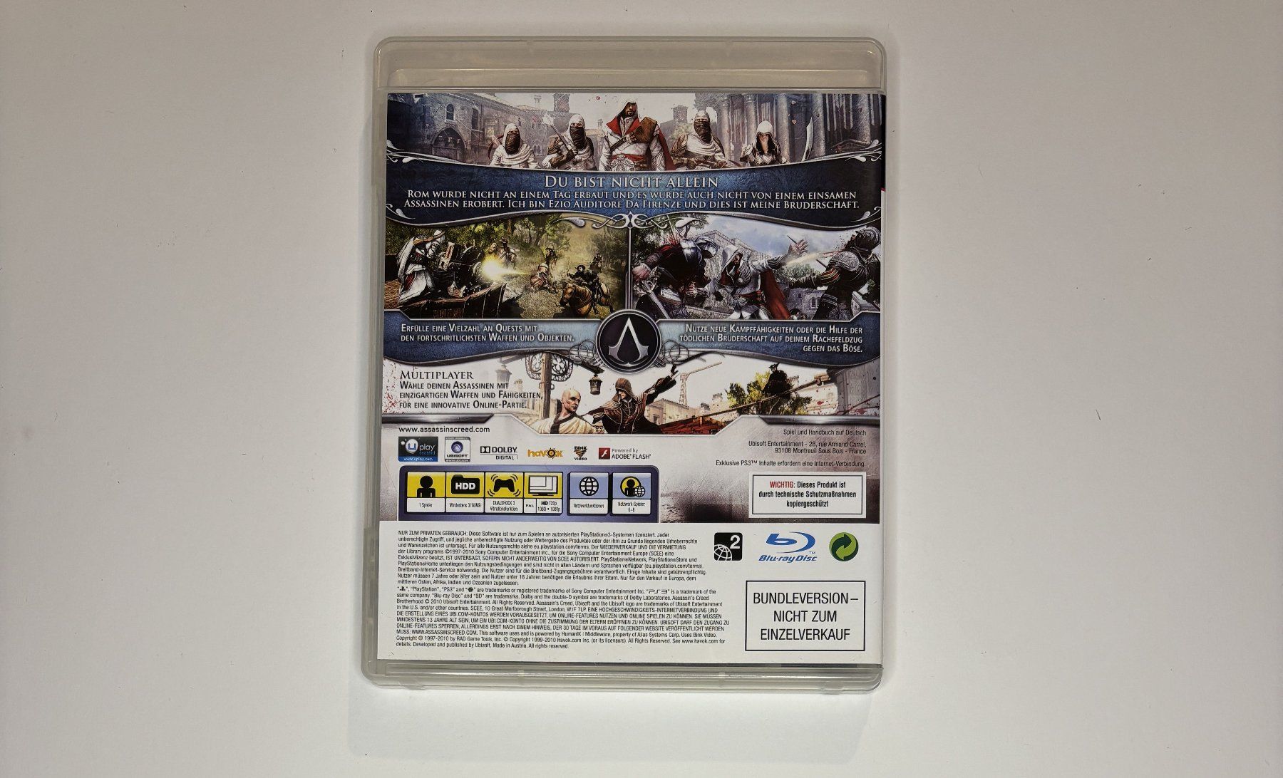Giochi: PS3 - Assassin's Creed: Brotherhood – Usato da Allschwil venduto da Bullach 2