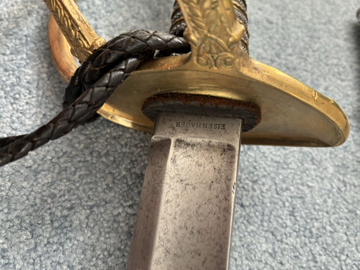 Stichwaffen: Säbel berittene Offiziere 1852 – Gebraucht aus Gutenswil von Antiques77 3