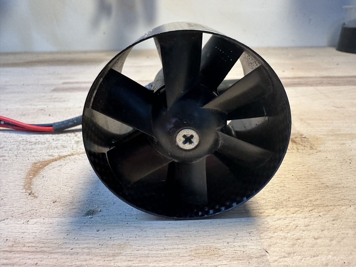 Modellismo RC: Vasa Fan 65mm Impeller mit Hacker B40 – Usato da Mauensee venduto da Rovertomcat 1