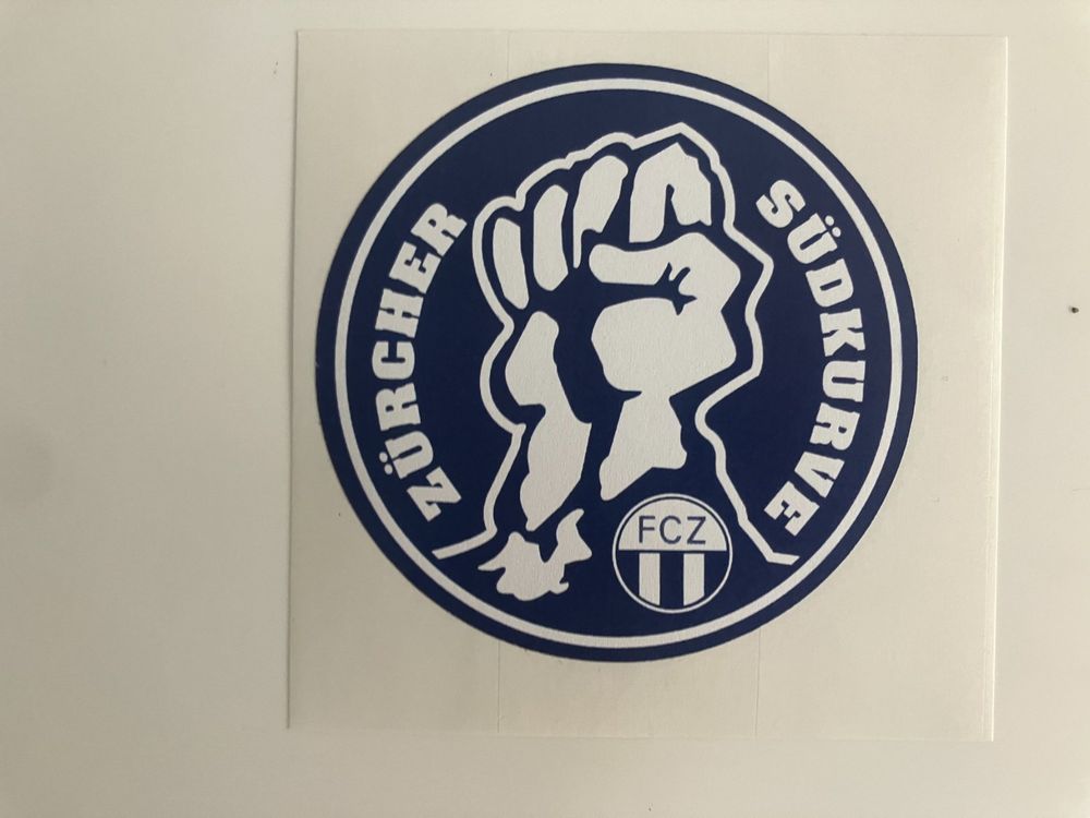 FCZ Sticker rund- Inoffiziell- 4 Stück (Neu (gemäss Beschreibung)) in ...