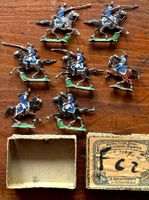 Blei- Zinnsoldaten in orig. Schachtel Reitertruppe