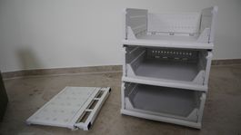 Schreibtisch Spind Garderobe Zwischenboden Box Aufbewahrung