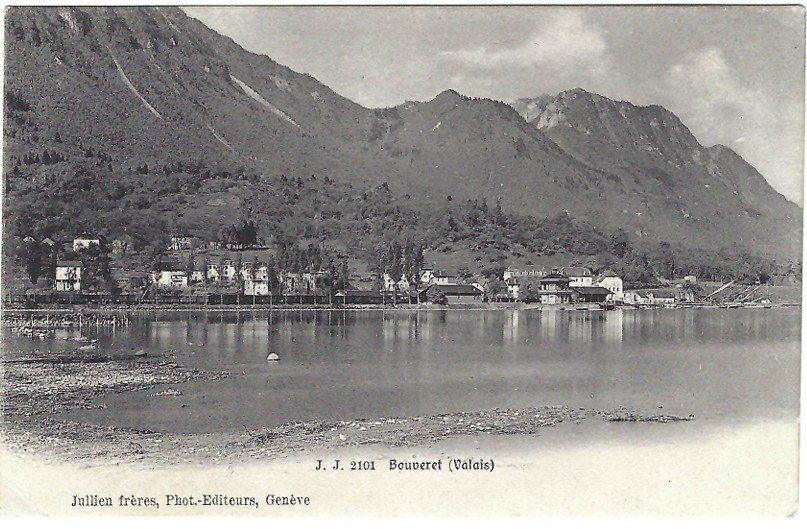 Cartoline postali: Alte AK Bouveret (VS), 1909! – Usato da Rheinfelden venduto da wil_m7gh