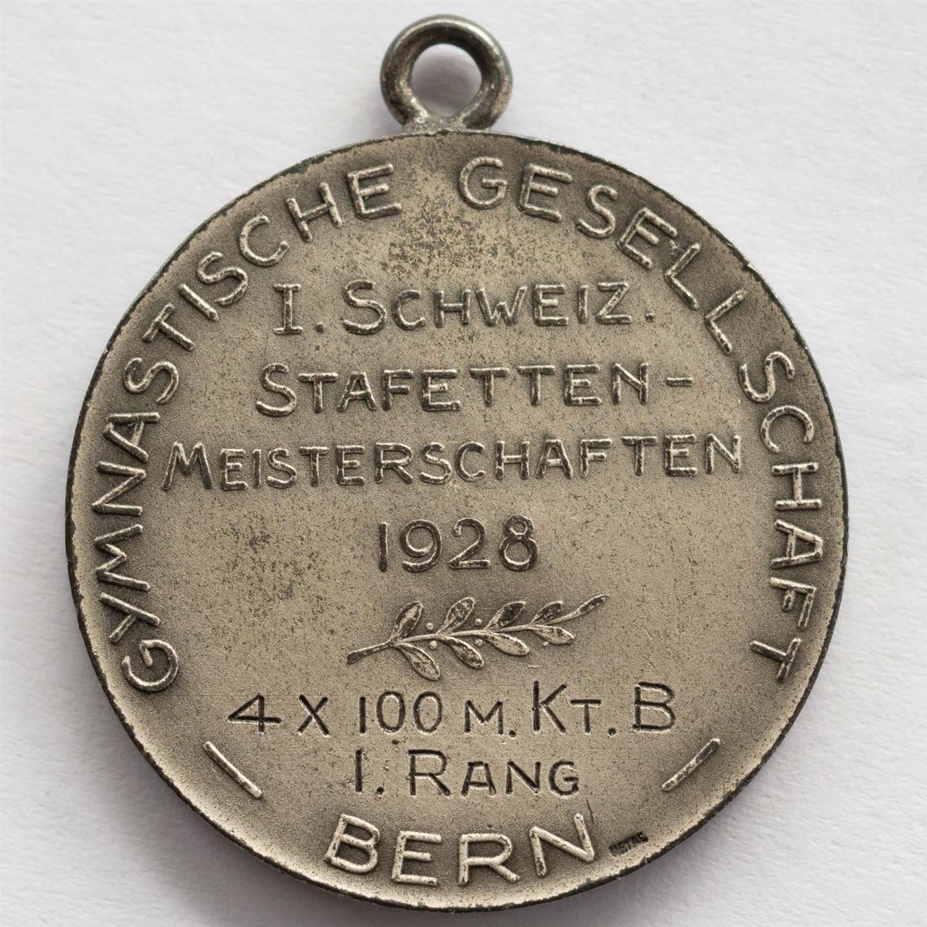 Medaglie: Medaille 4x 100m I. Rang Bern 1928 – Usato da Rotkreuz venduto da Swiss-Coins 1