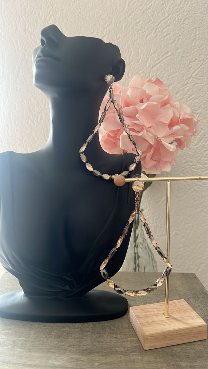 Orecchini pendenti & Orecchini a lobo: Elegante Statement Ohrringe  – Usato da Seon venduto da Sunny-Schmuck78
