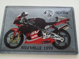 Blechschild-APRILIA-RSV MILLE 1999