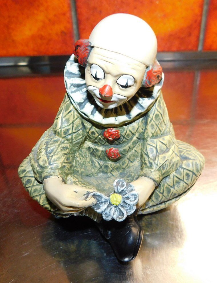 Figuren: Alter Parastone Clown, H 13 cm – Gebraucht aus Villnachern von Niggo0