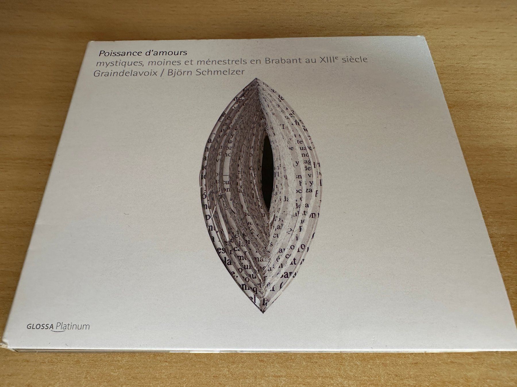 CD: Björn Schmelzer - Poissance d'amours – Usato da Rikon im Tösstal venduto da Alpenmutz