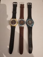 3 Swatch Armbanduhren Set solar