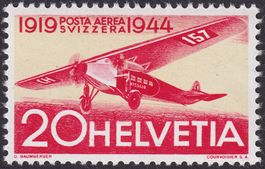 1944, F38 postfrisch **, gut erhalten.