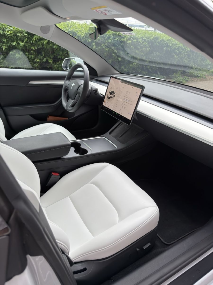 Tesla Automobili: Tesla Model 3 Longrange 2022 Weiss/Weiss – Usato da Pratteln venduto da FabianApp 9