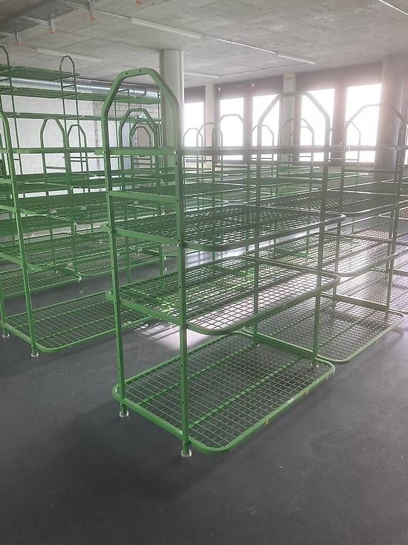 Regale: Stabiles Lagerregal, Metall – Gebraucht aus Basel von bor_f6lf 2
