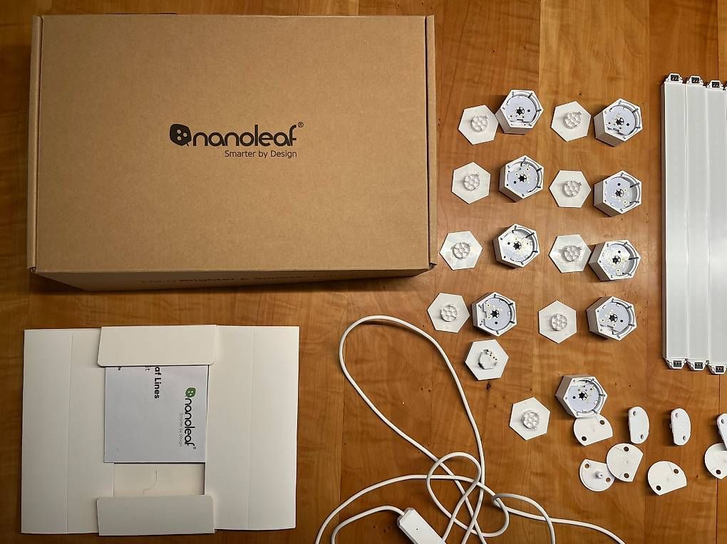 Nanoleaf Lampade: Nanoleaf Lines Starterset – Usato da Winterthur venduto da momonunu