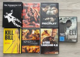 DVD Sammlung: 8x Action-Klassiker für den Heimkino-Abend!