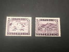 Österreich   Landschaften 1947  ** postfrisch  (2426)