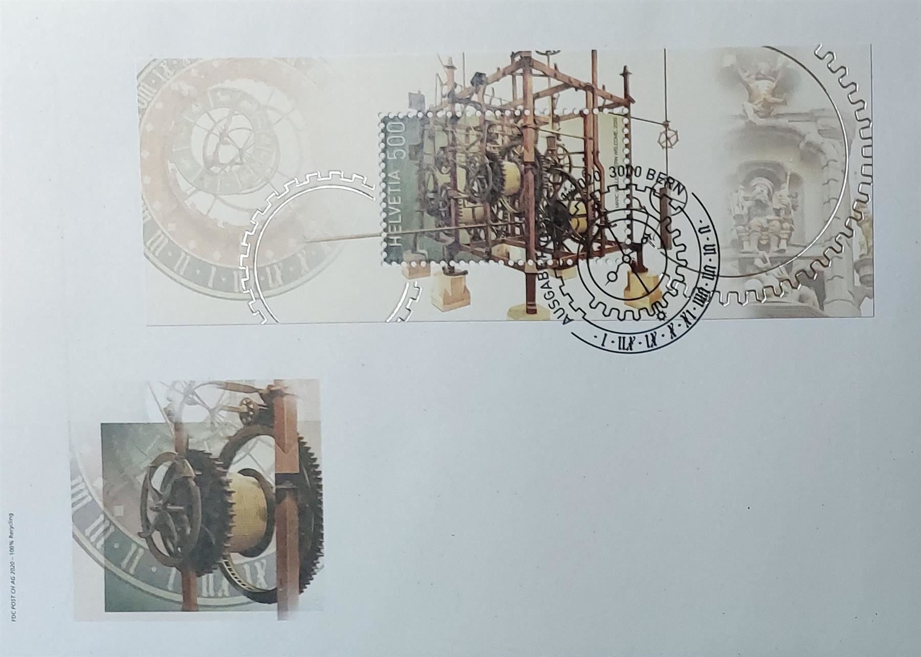 Tutti i francobolli: F1804 - FDC Bloc Horlogerie – Usato da Trélex venduto da Phil_Albert