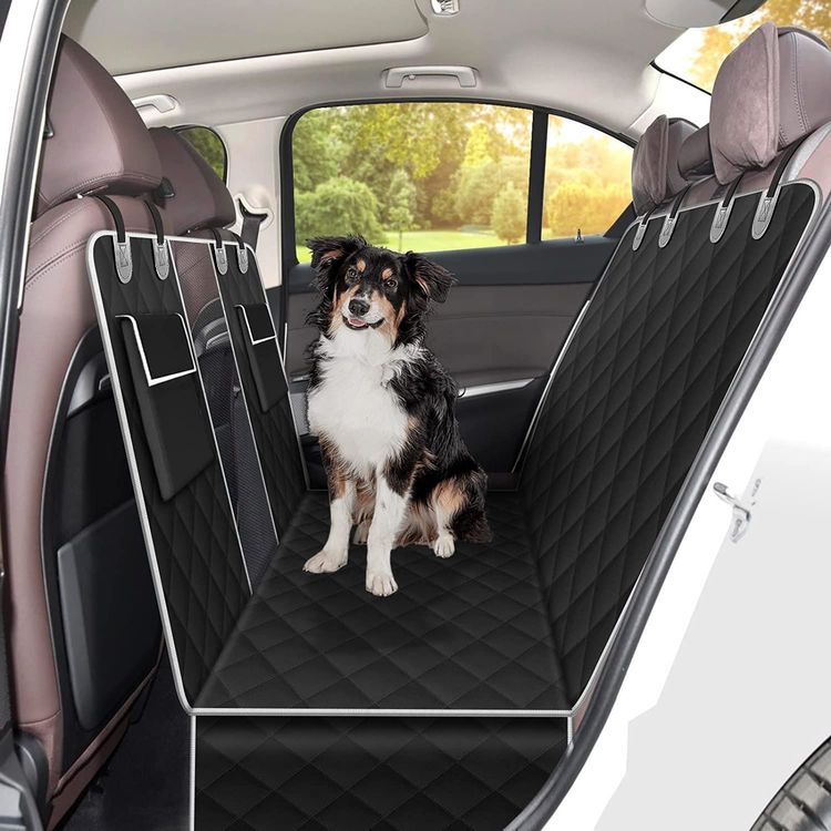 Auto Sitzbezug Matte Hintersitze für Haustiere Rutschfest