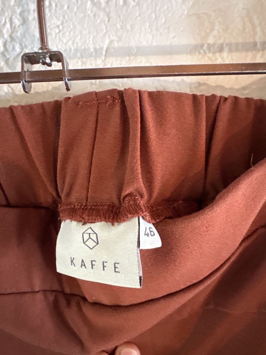 Hosen: Kaffe Stoffhose Rost/Terrakotta – Neu (gemäss Beschreibung) aus Rohrbachgraben von kae_5lhf 2