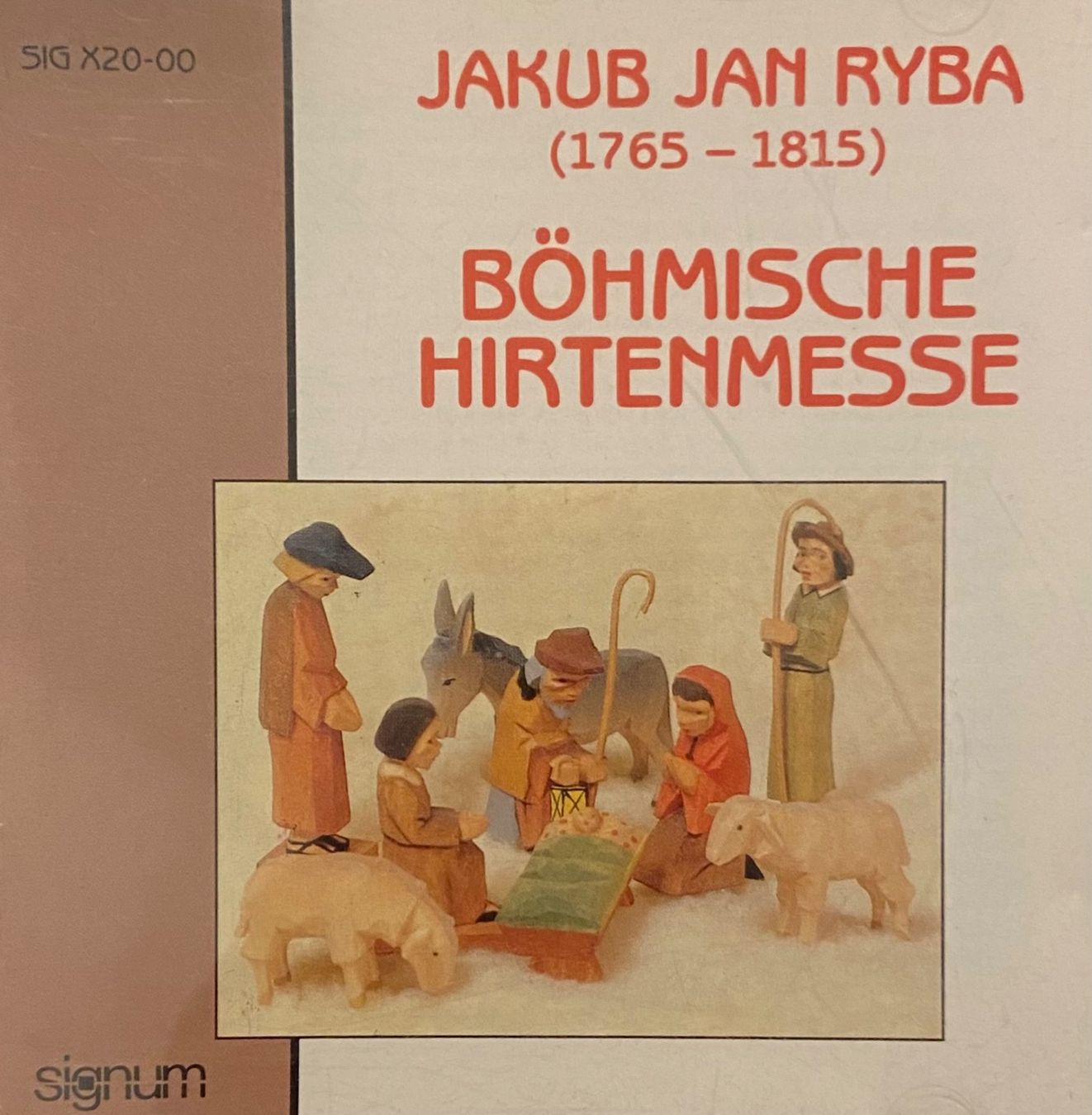 CDs: CD JAKUB JAN RYBA (1765 - 1815) BÖHMISCHE HIRTENMESSE – Gebraucht aus Luzern von Lycka