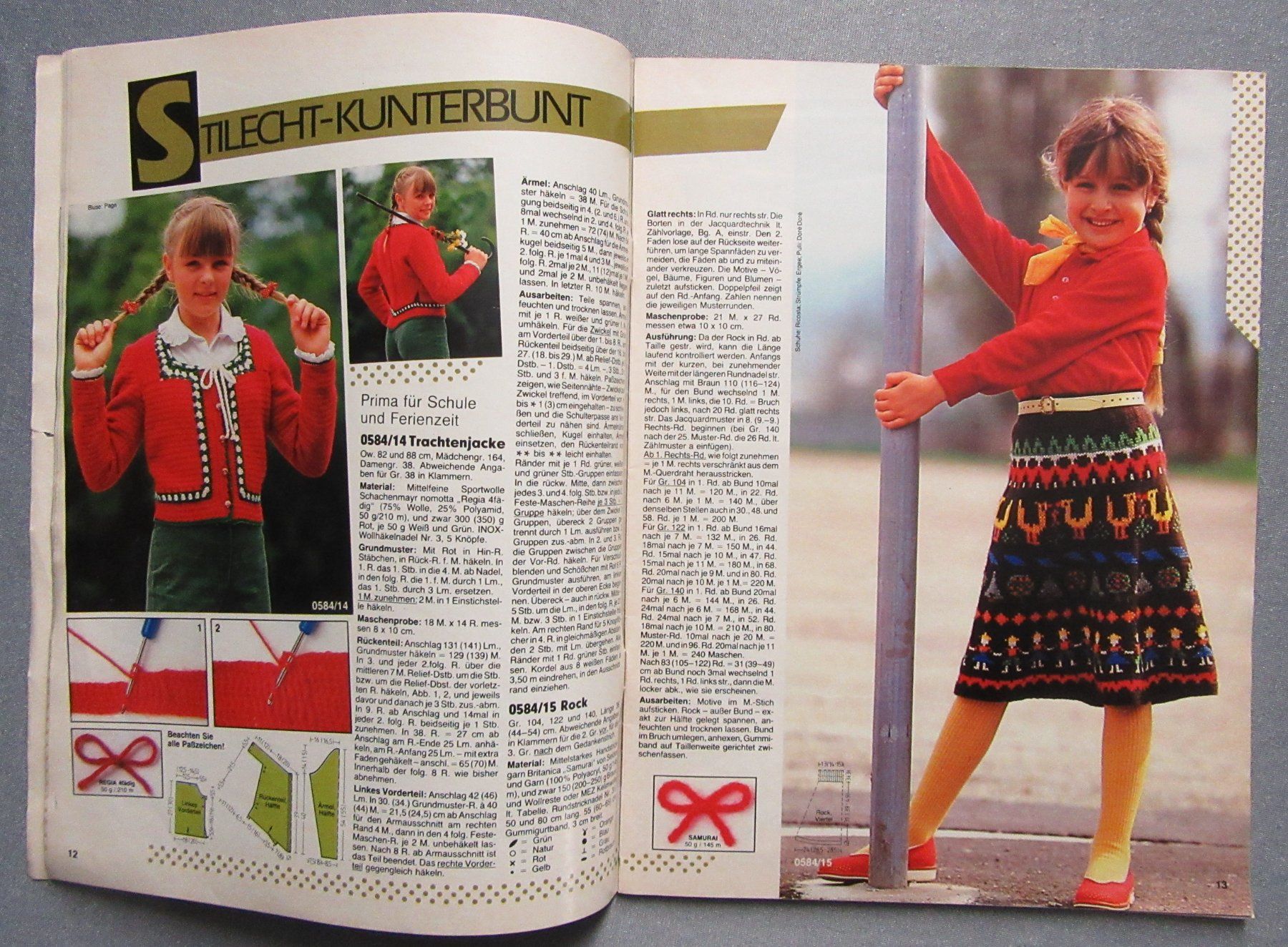 Zeitschriften & Magazine: Anna burda - Spass an Handarbeiten - Pullis & Blusen - 1984 – Gebraucht aus Auenstein von Padabimbim 3