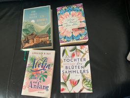 ♥ Bücherpaket Romane / Die Tochter des Blütensammlers, etc,