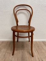 Antik Thonet Bugholzstuhl Nr 14 mit Ornament Lochmuster
