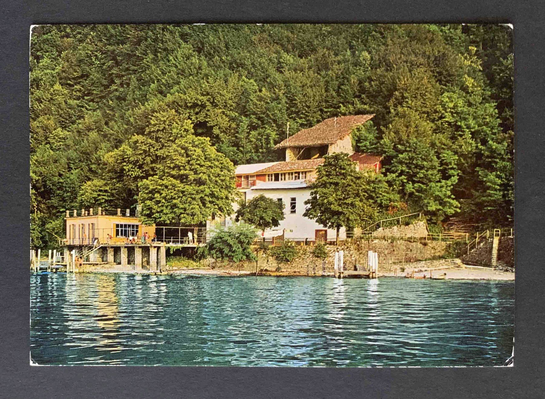 Cartoline postali: AK Caprino Ticino Casa di vacanza – Usato da Goldau venduto da artelier1