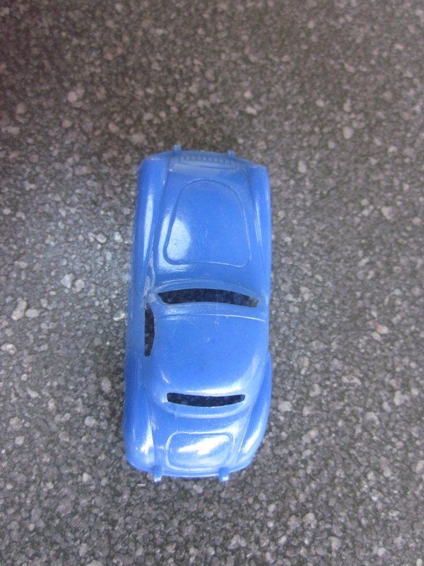 MG Modellini d'auto: "Groschenauto" MG, blau Kunsstoff, W.Germany – Usato da Bischofszell venduto da Pfau0 6