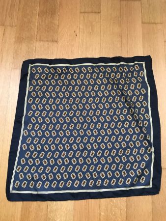 Einstecktuch / Pochette mit Muster