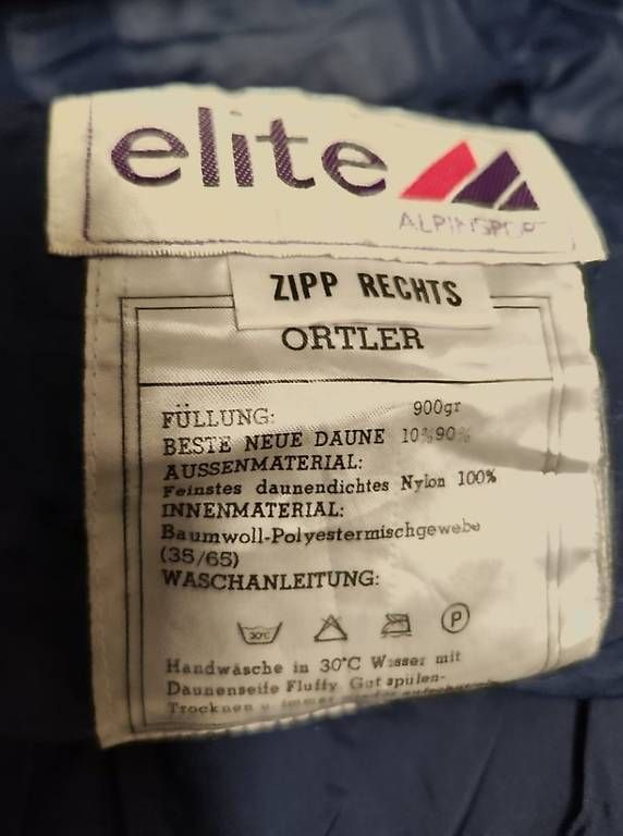 Schlafsäcke: Elite Alpinsport Schlafsack – Neu (gemäss Beschreibung) aus Hunzenschwil von MuellerAarau 4