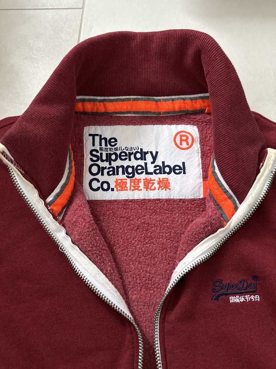 Superdry Giacche: Superdry Herren Jacke rot – Usato da Zug venduto da Hehe 1