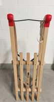 Holz Schlitten mit Metallkufen, neuwertig, 120cm