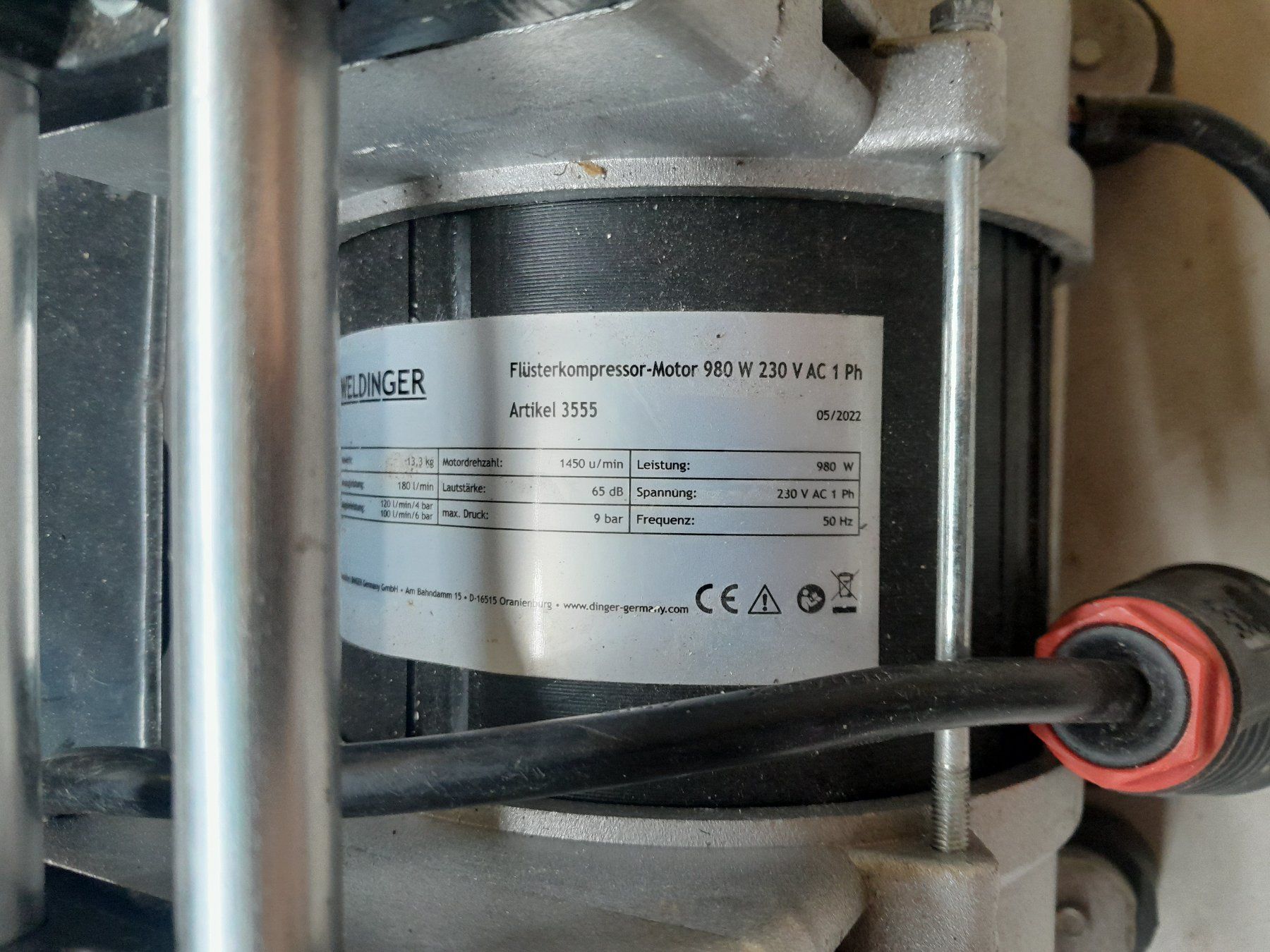 Compressori: WELDINGER Flüsterkompressormotor neu – Usato da Au ZH venduto da milek85 2