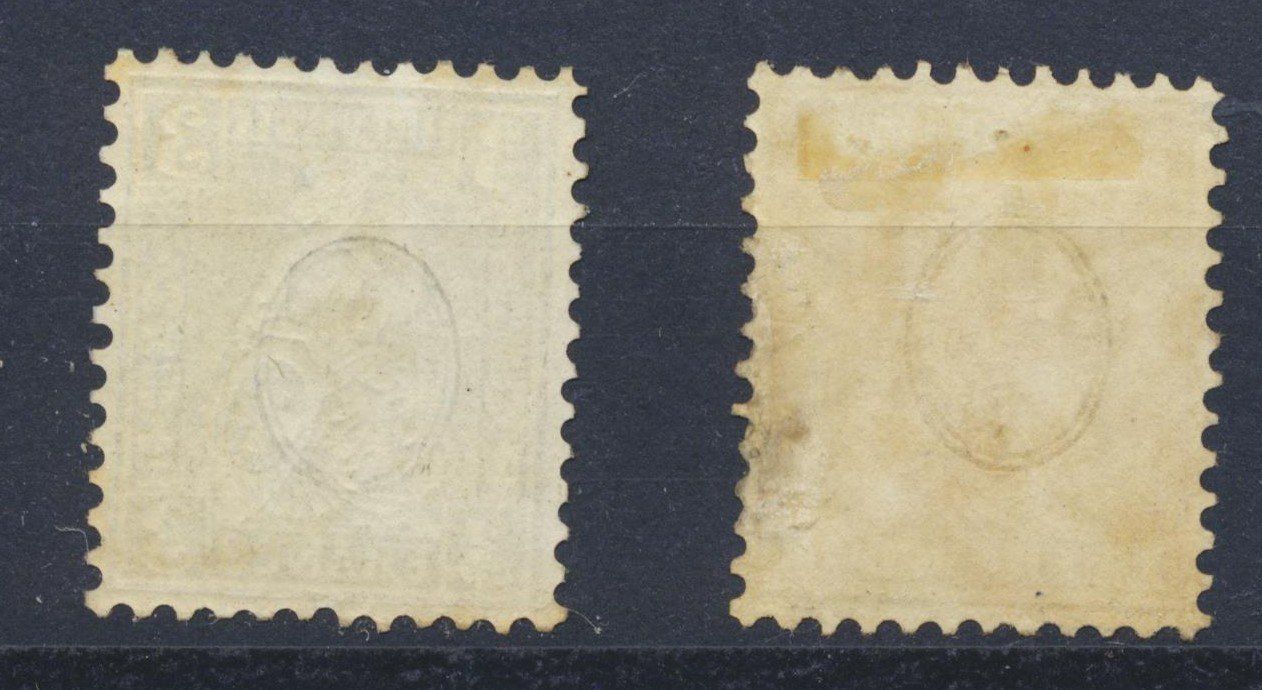 Tutti i francobolli: Sitzende Helvetia 29und 36 a gestempelt – Usato da Roggwil BE venduto da Stampdealer3 1