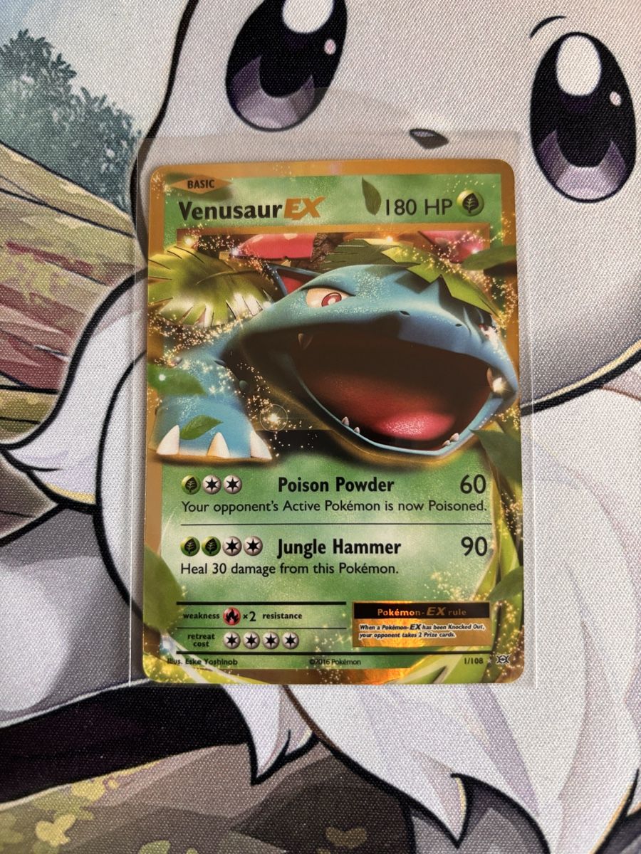 Pokémon Carte collezionabili: Venusaur EX (EVO 1/108)  – Usato da Regensdorf venduto da sam_qrg5