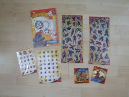Spider-Man Stickers Aufkleber small laser sticker book