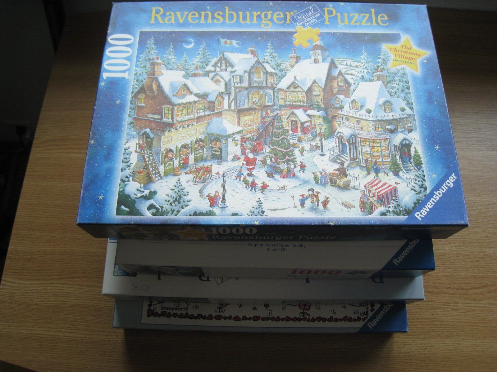 Ravensburger Puzzle: 4 Puzzle à1000 Teile – Usato da Sutz venduto da martinliliane