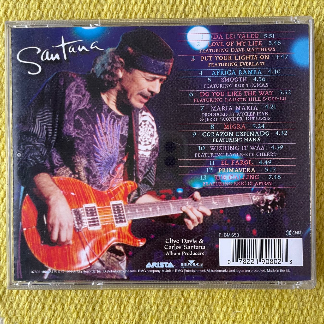 CD: SANTANA-SUPERNATURAL – Usato da Rorschacherberg venduto da CD-Roli 1