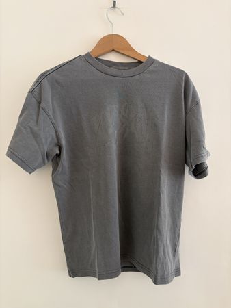 T-Shirt Weekday grey graphic print size XS used condition