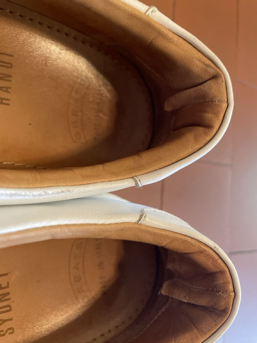 Herrenschuhe: Weisse Ledersneaker – Gebraucht aus Zürich von sga_w9s6 3