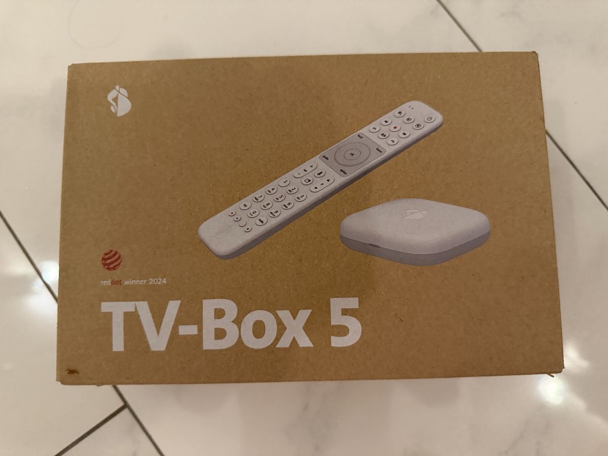Swisscom Sistemi audio & multimediali: Swisscom TV Box 5 neu – Nuovo e nell'imballaggio originale da Seengen venduto da Gegu2