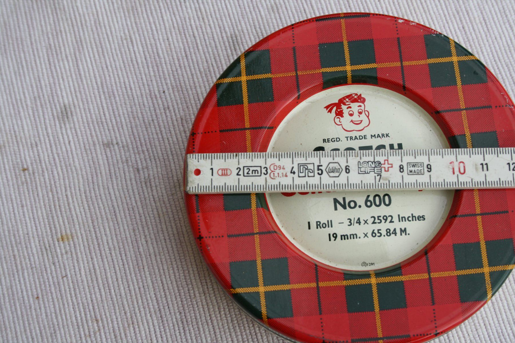 Dosen: ALTE SCOTCH BAND BLECH - DOSE – Gebraucht aus Wauwil von Pneuedy 2