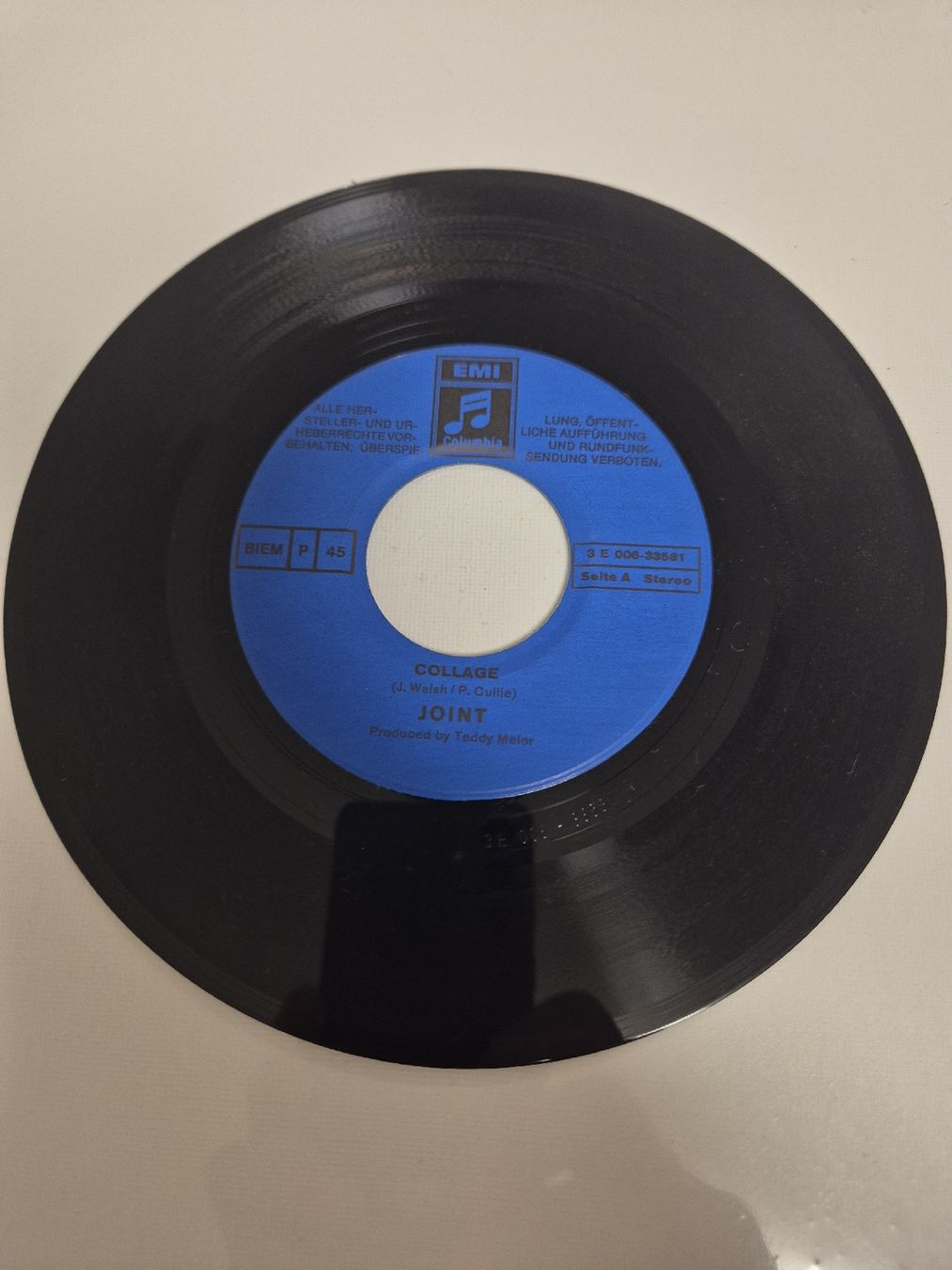 Dischi in vinile: Joint  - Collage / Remember -   Single 7 , CH – Usato da Uster venduto da newwave0 2
