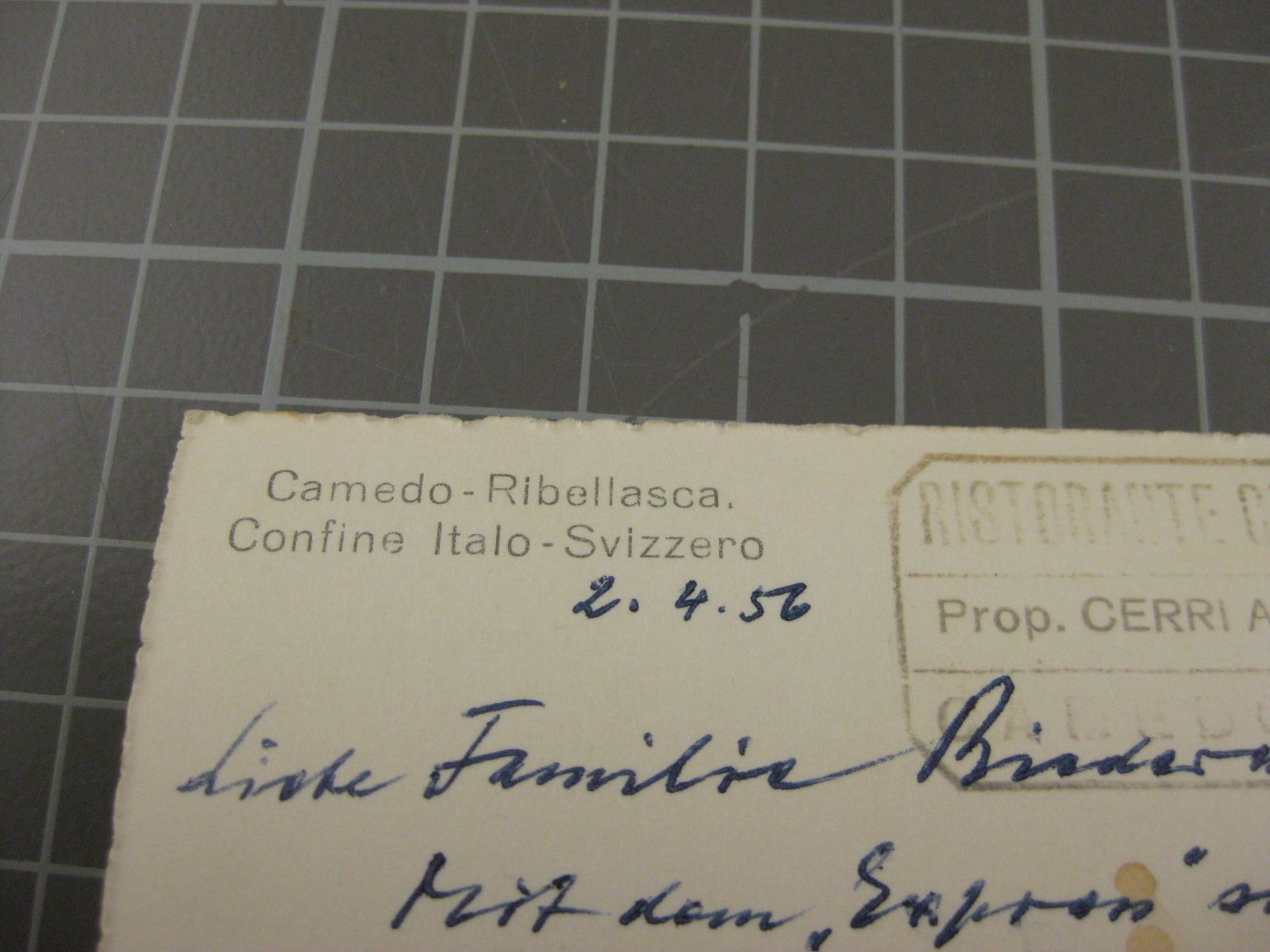 Cartoline postali: Centovallibahn bei Camedo – Usato da Malters venduto da Marosko 2
