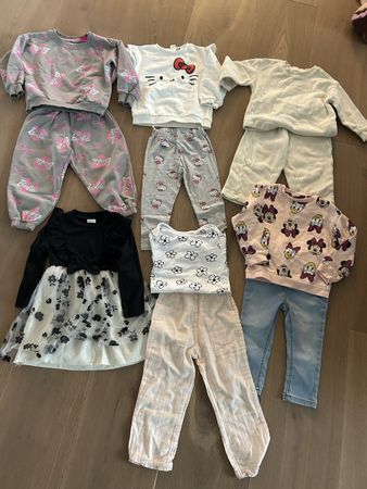 Kinder Kleidung Set Pullover Hosen Kleid gemischt 92/98