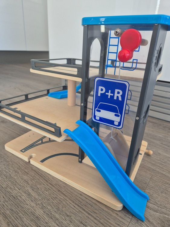 18-teilige Verkehrsschilder Aus Holz – Perfektes Zubehör Für Parkhaus & Spielzeugautos – Spielerisch Verkehrsregeln Lernen