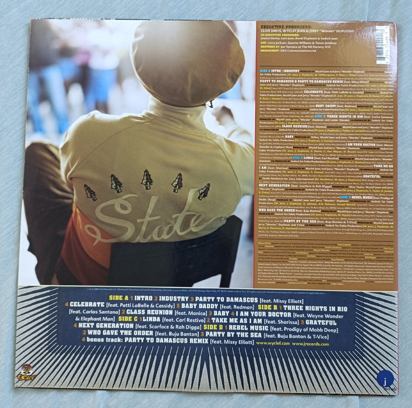 Vinyles: WYCLEF JEAN - The Preachers Son 2LP – D'occasion à Luzern par cryptonic79 1